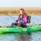 Camouflage Folding Boat Seat with High-Density Padding and Removable Oxford Fabric